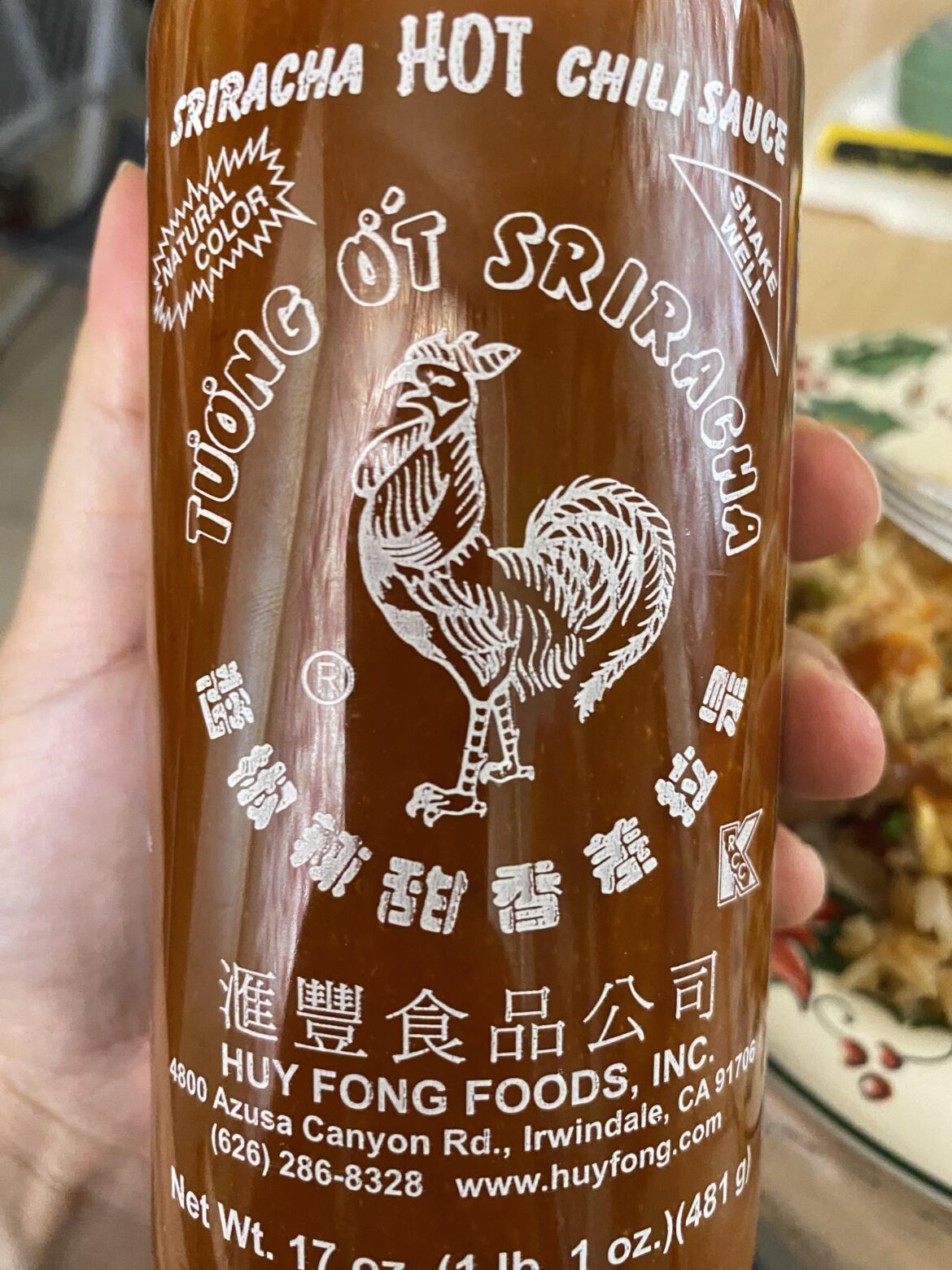 Sriracha, darker and new flavor Sriracha, darker and new flavor