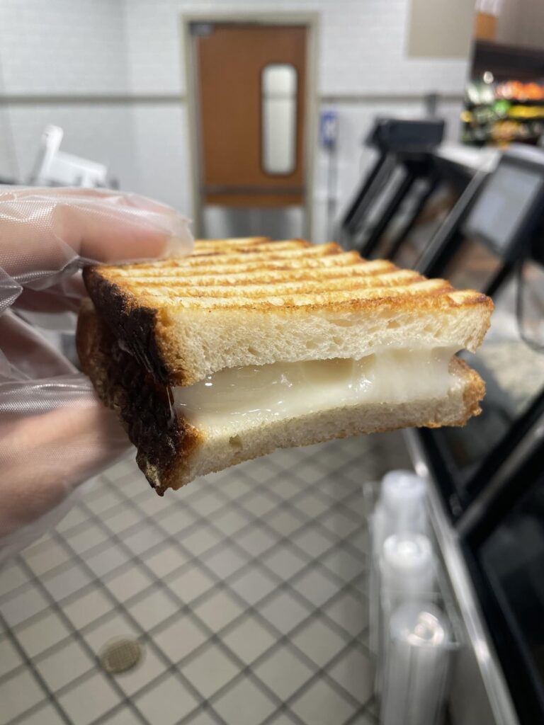 Day 292 of posting grilled cheese sandwiches until I run out of cheese types: Baraka, Jadel Cheese