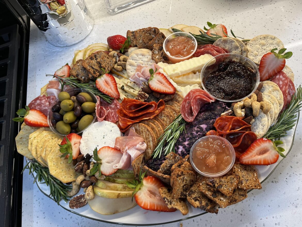 First Charcuterie Board for a Friend’s Birthday!