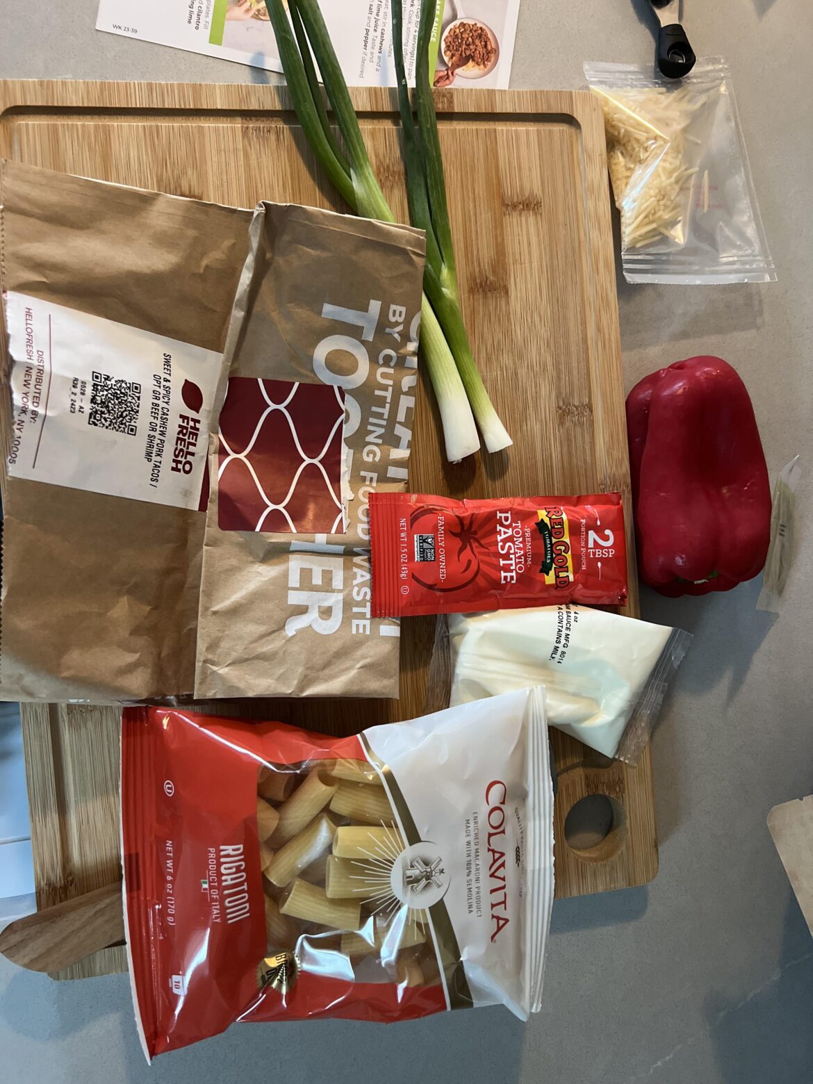 Does anyone know what meal this belongs to and if so can you help me out with a recipe card?