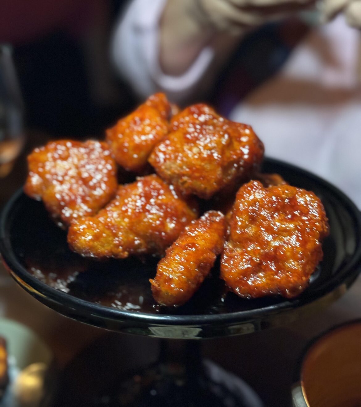 Korean-style chicken nuggets