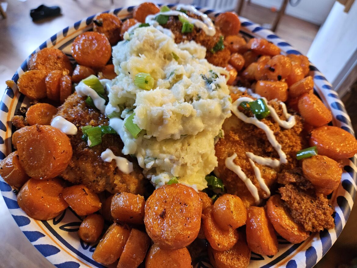 This fed 3 of us! This fed 3 of us!