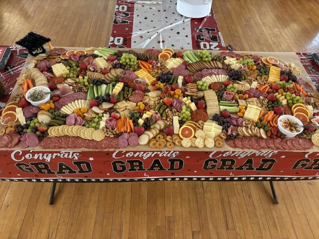 Graduation Party Grazing Table!