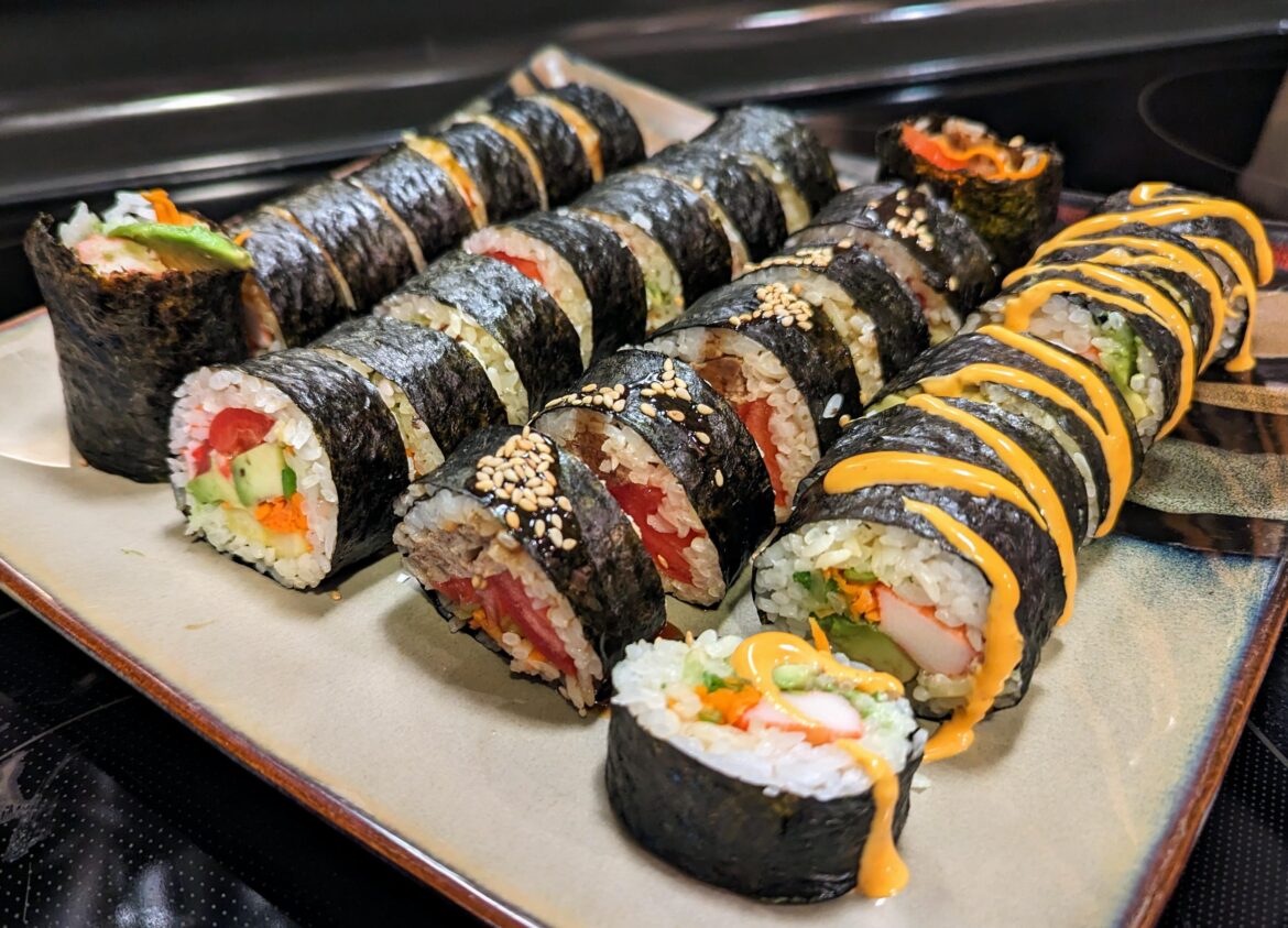 I tried to make Gimbap