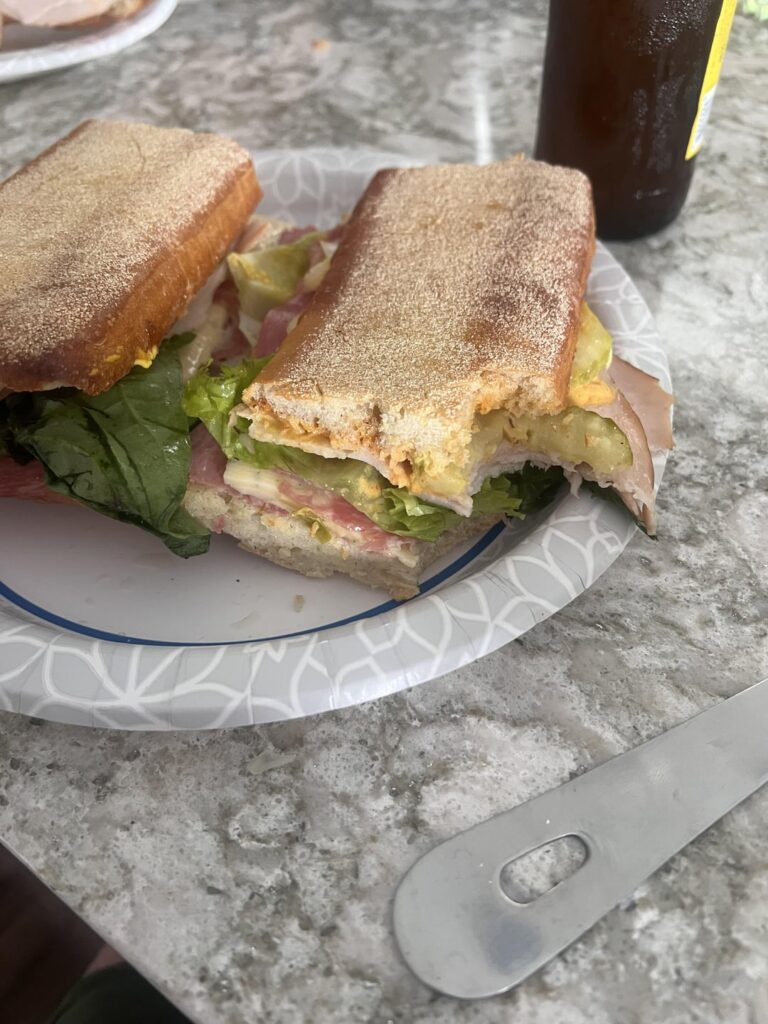 Decided to make a comically large scooby doo sandwich