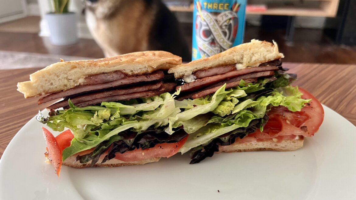 What do you call a BLT made with SPAM?