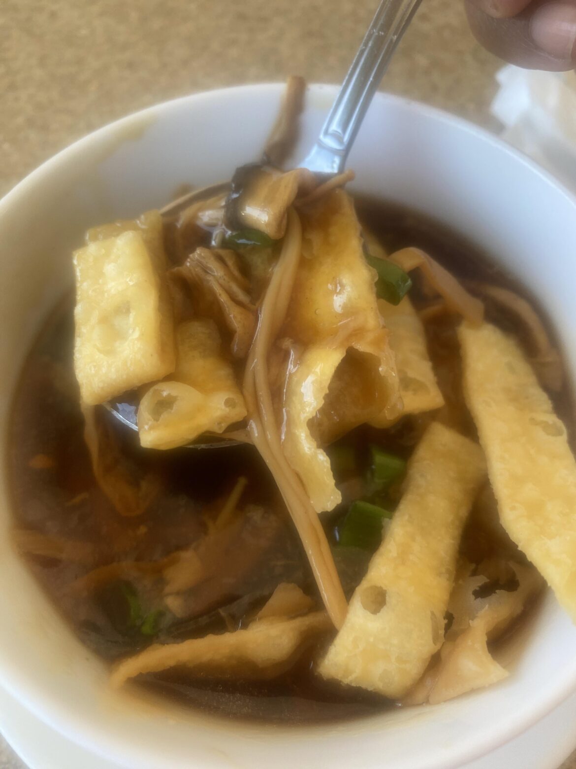 Hot and sour soup