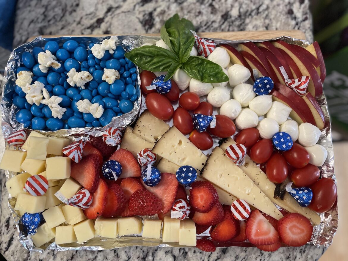 My friend became a US citizen. We celebrated with cheese!