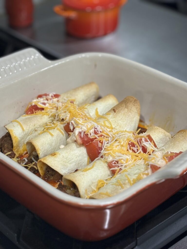Beef Flautas