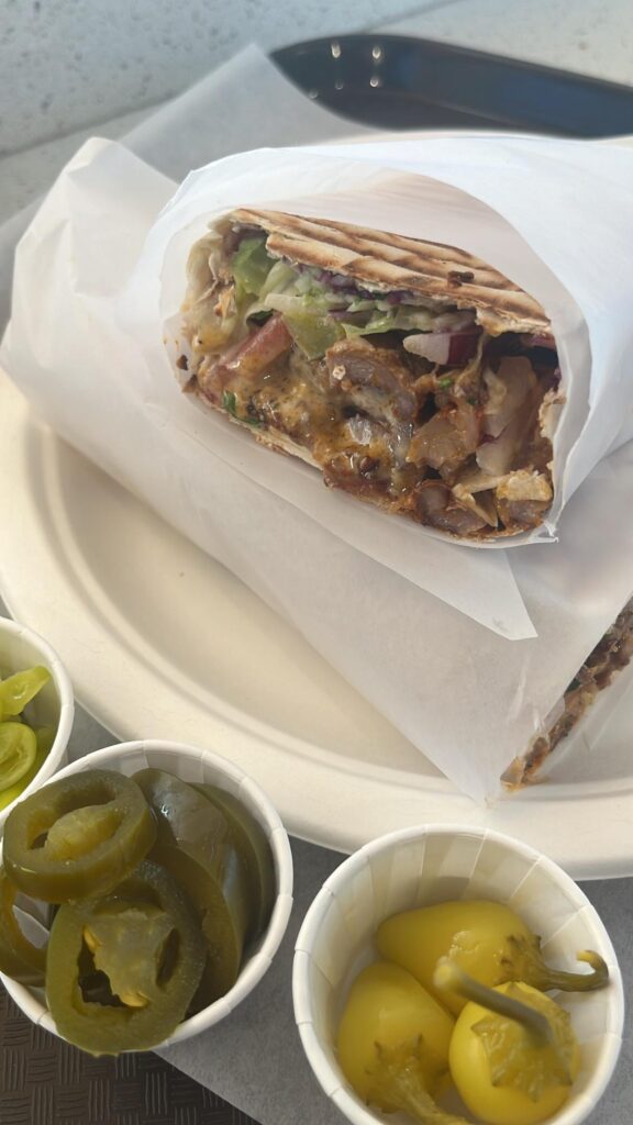 [I ATE] Large Pork Shawarma Wrap at Wrap It Up (Glendale)