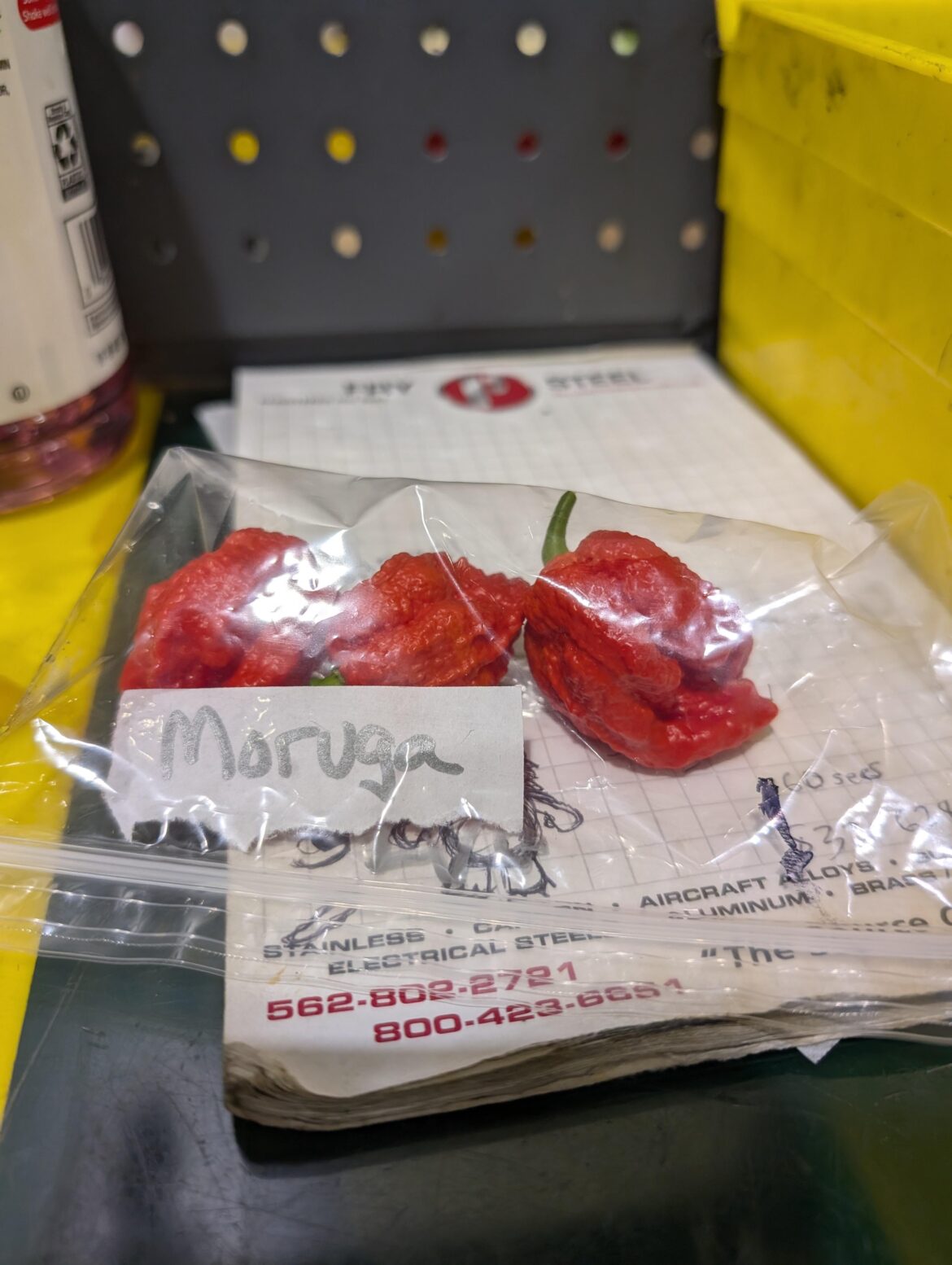 A coworker has a pepper garden and I reap the benefits...