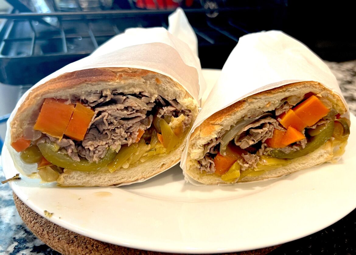 Slowly improving my Italian beef