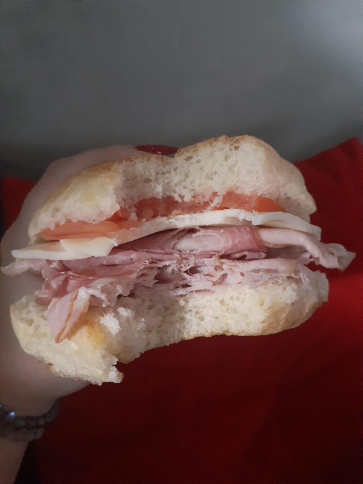 Things are really hard right now but I'm grateful for family & sandwiches. My MIL took me to go get an Italian cold cut and some iced coffee