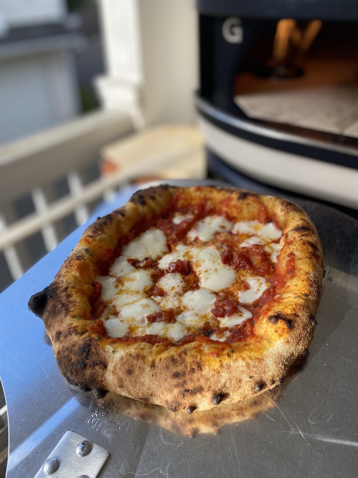 Margherita w/ Calabrian cherry peppers
