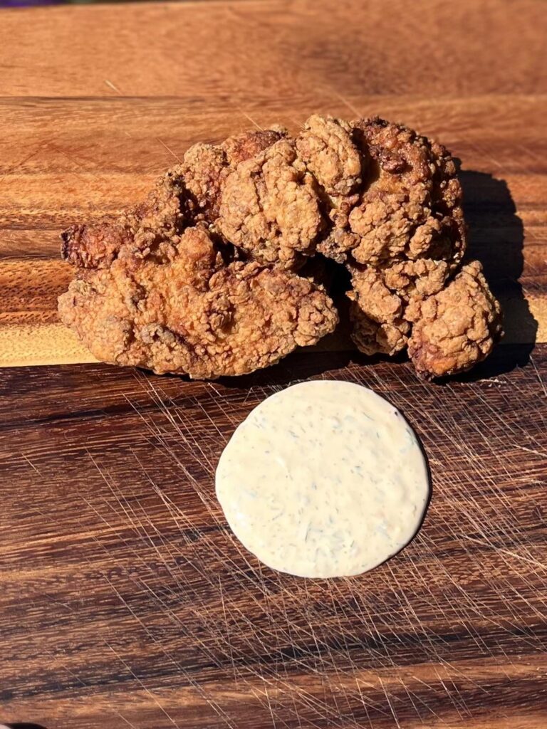 Kenji’s Buttermilk Southern Fried Chicken with Kenji’s Homemade Ranch