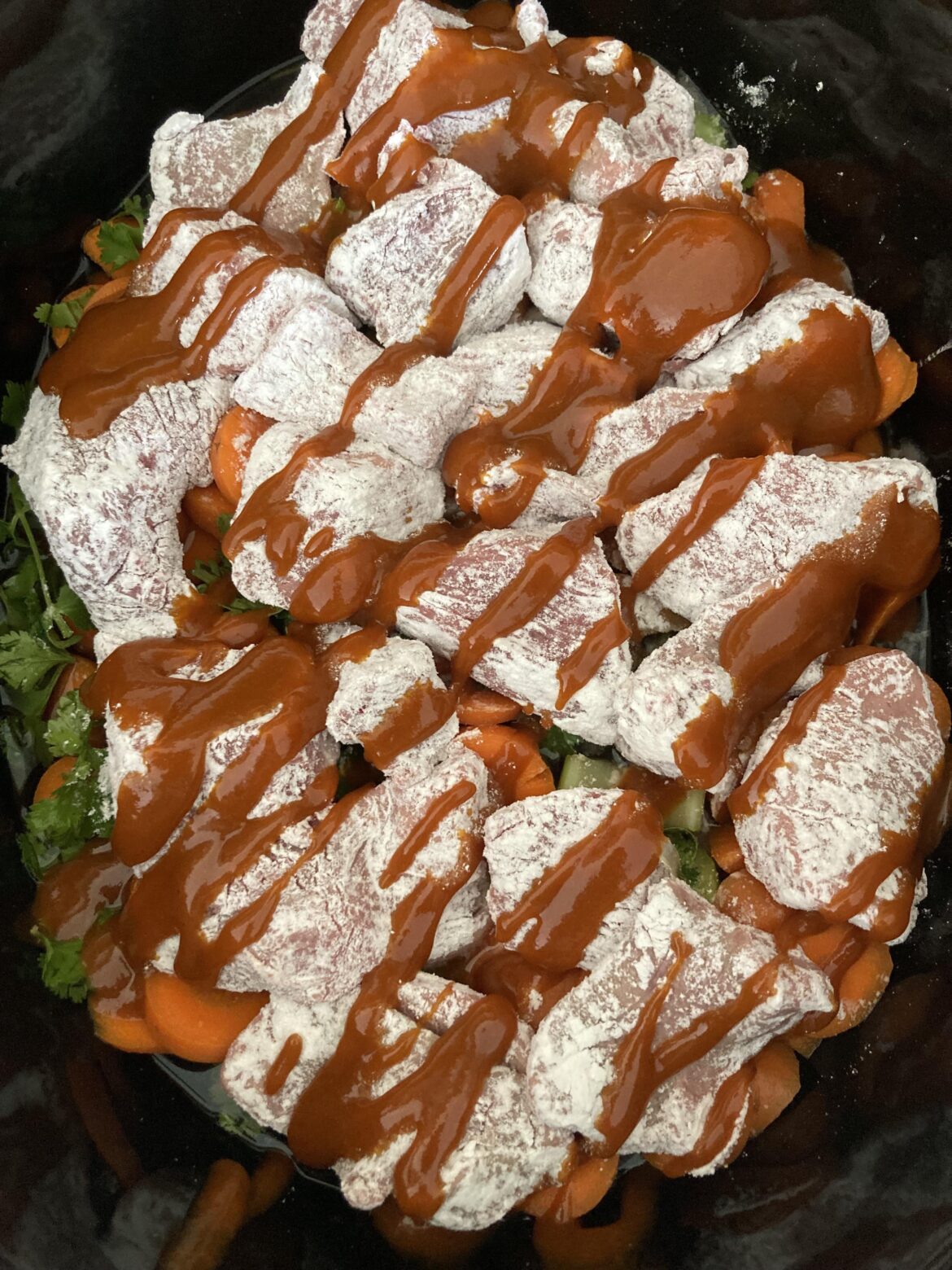 Beef stew, dump and go