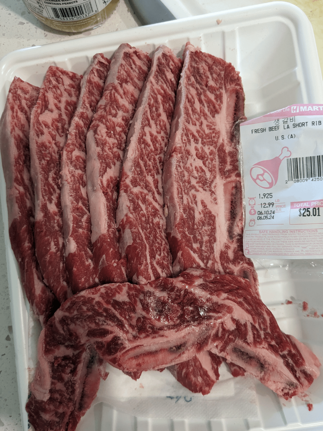 Has anyone asked for unsliced short ribs from the meat counter and