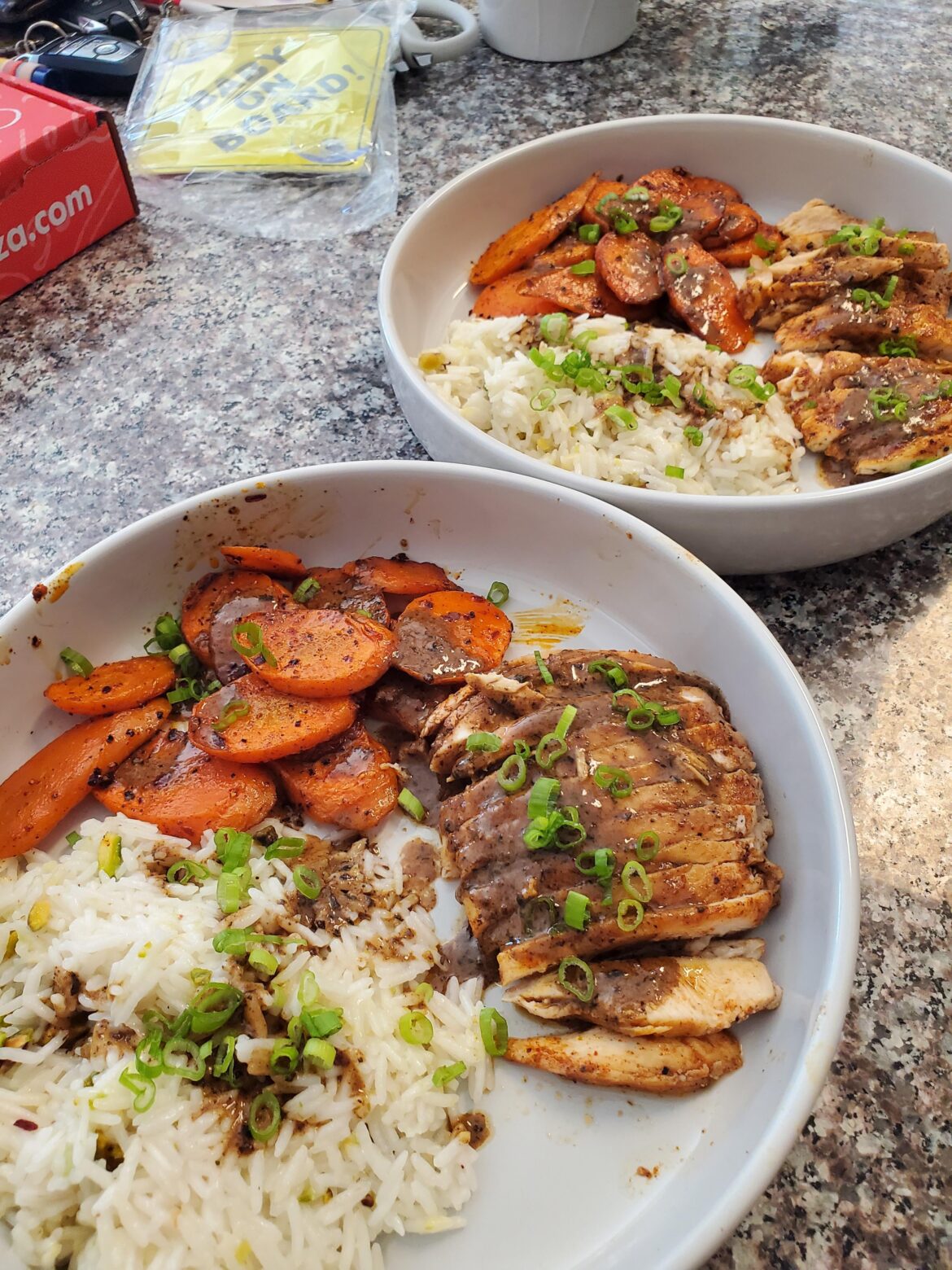 Paprika chicken with a lemon sauce