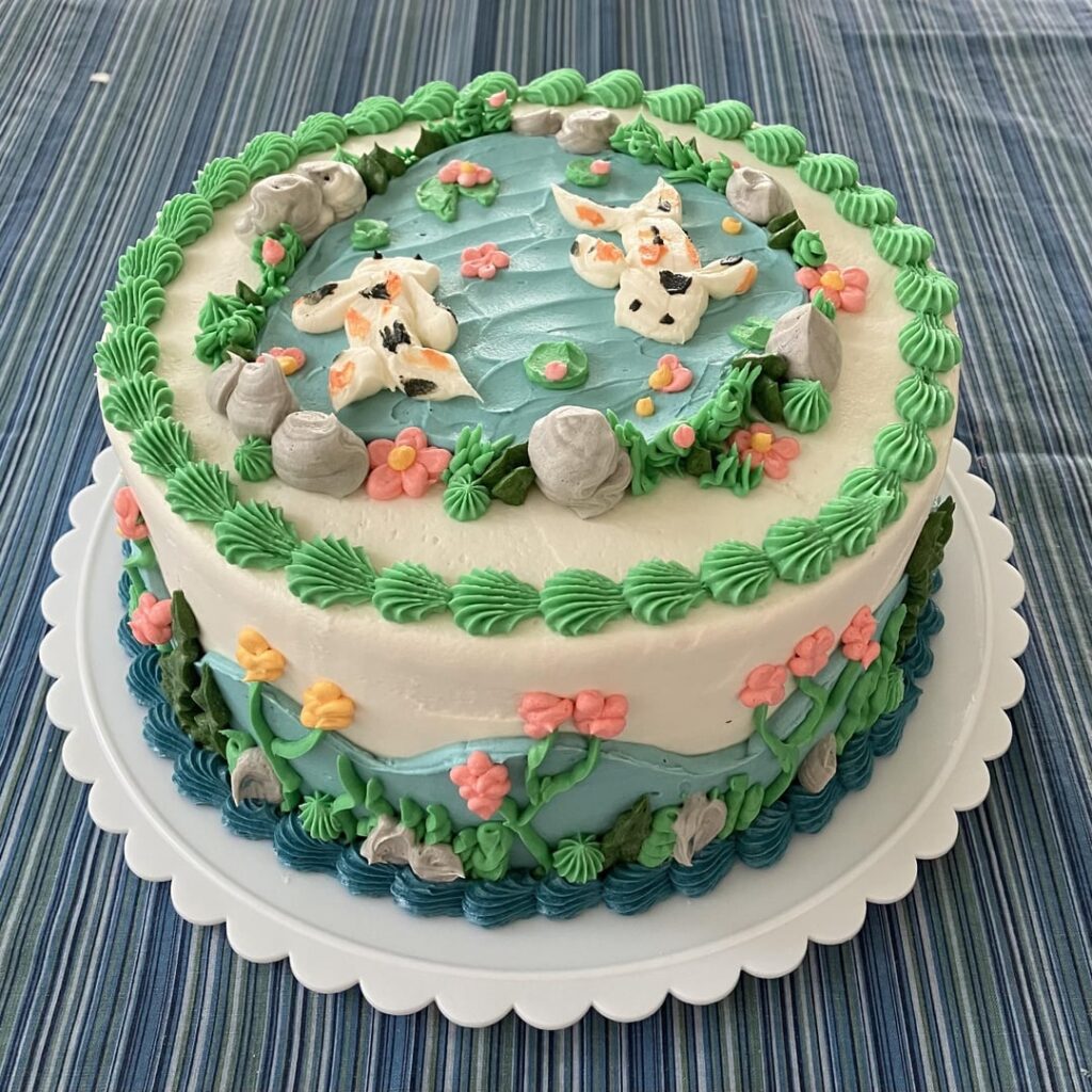 Koi fish cake!!