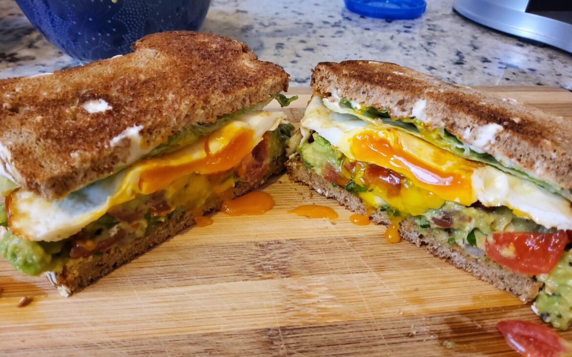 Sometimes I like my sandwich runny.