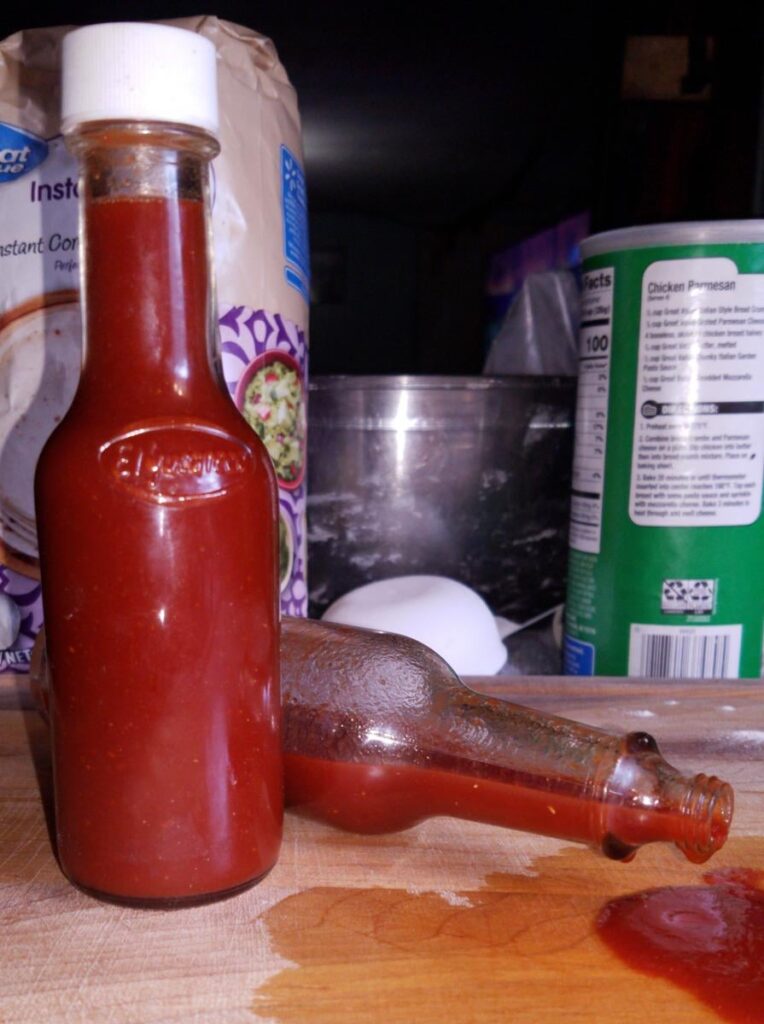 Dried Chili Hot Sauce Recipe (recipe in comments)