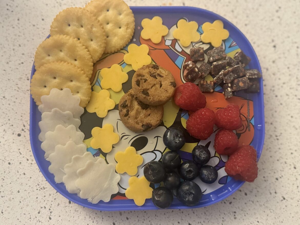 Toddler charcuterie board