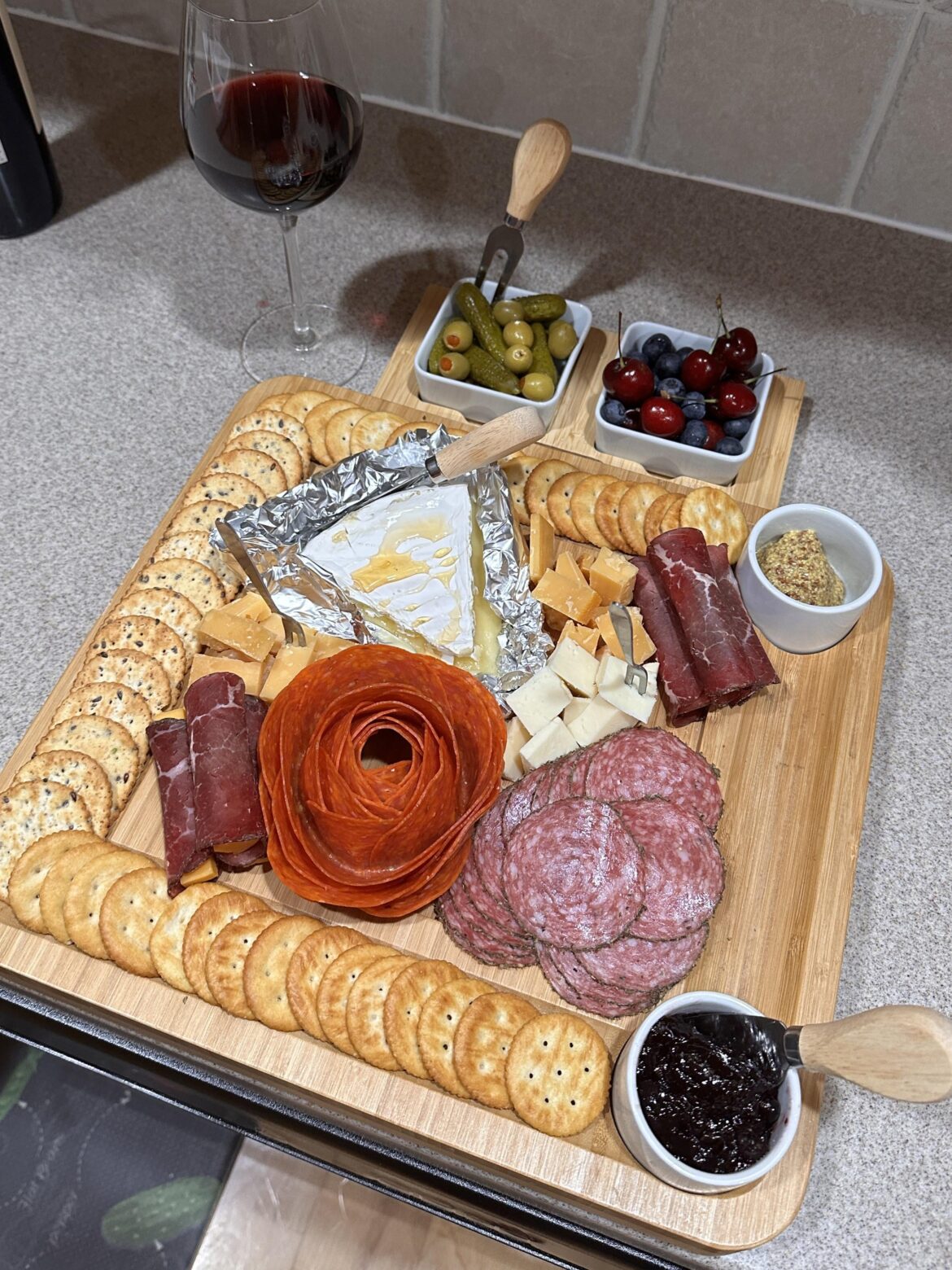 This jam y’all… with the Brie was 👩‍🍳💋