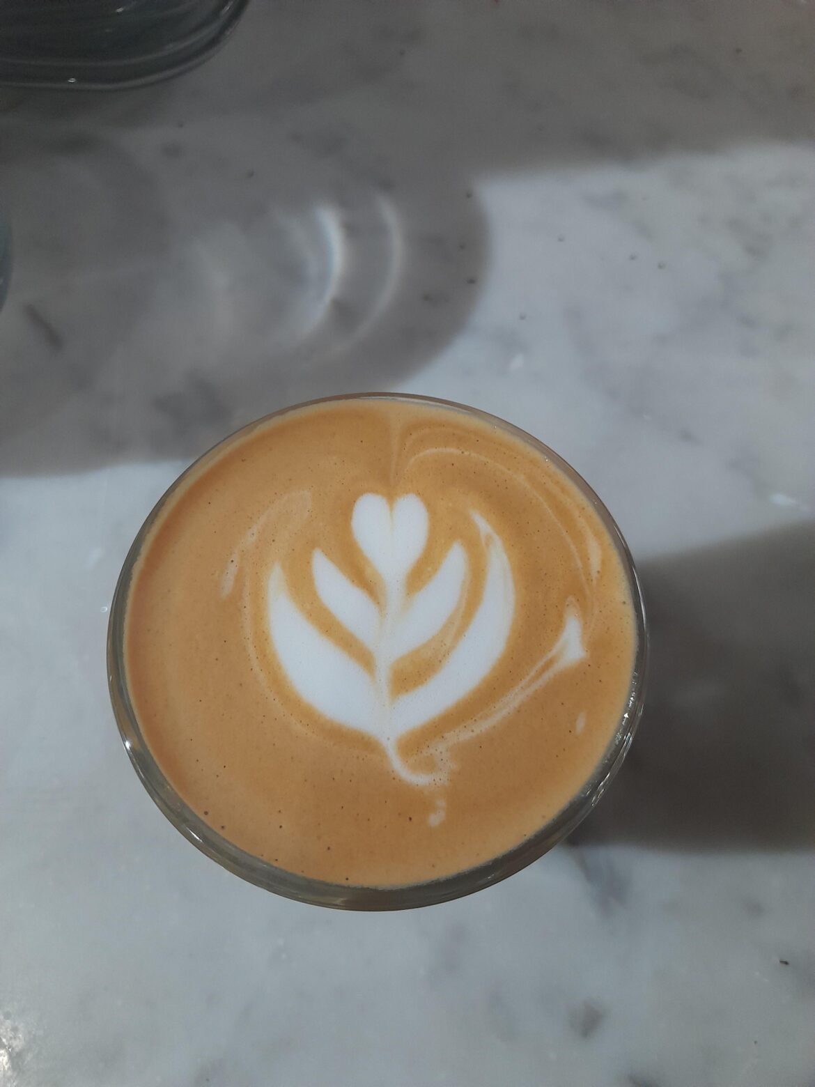Just Quick Cortado for costumers