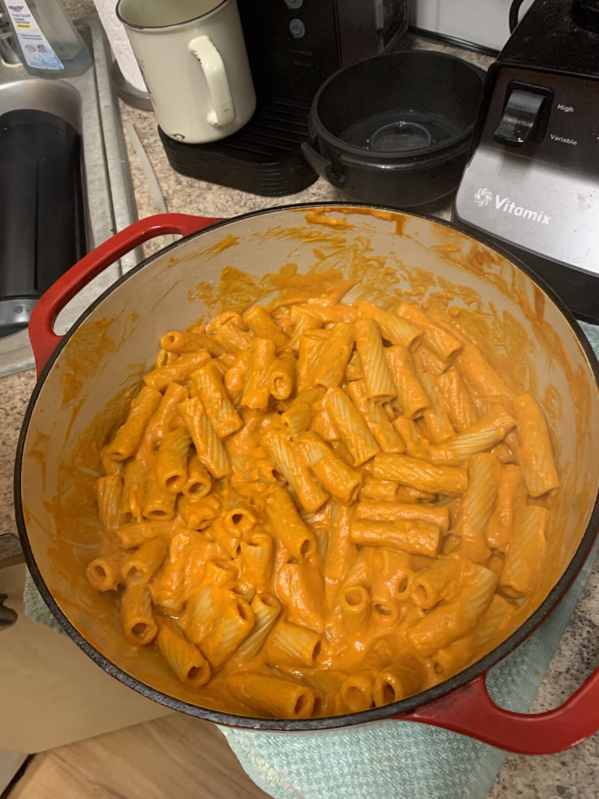 I had to confirm if the vodka sauce recipe was good