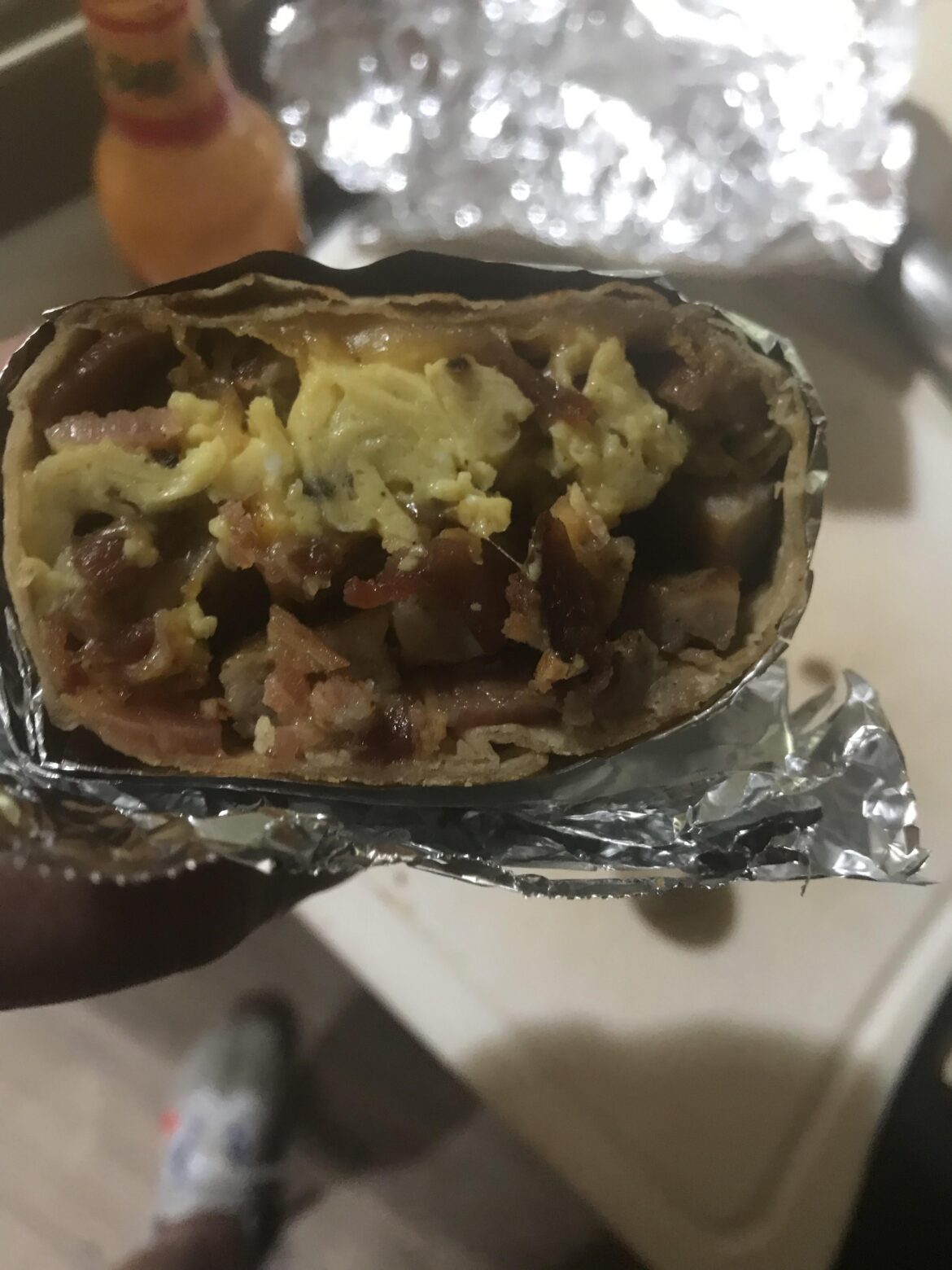 Lavash Breakfast burrito