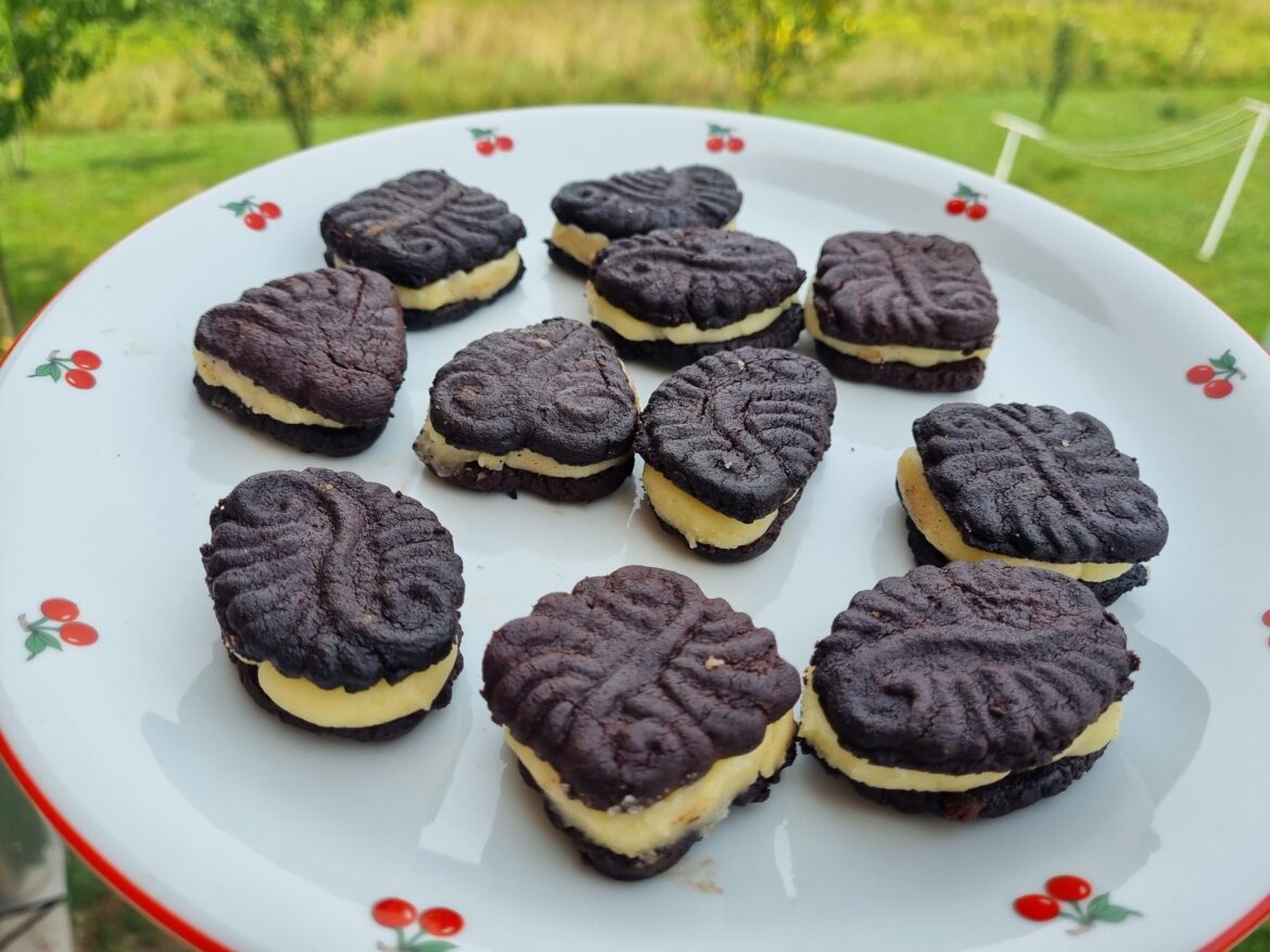 My attempt at oreo cookies