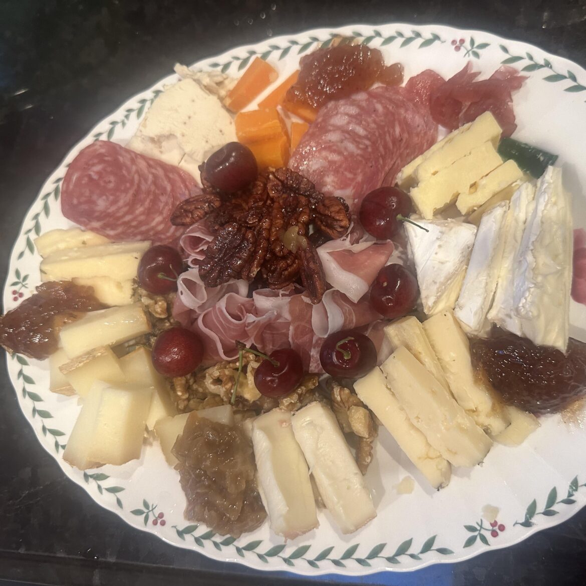 First charcuterie board I put together for my bf!