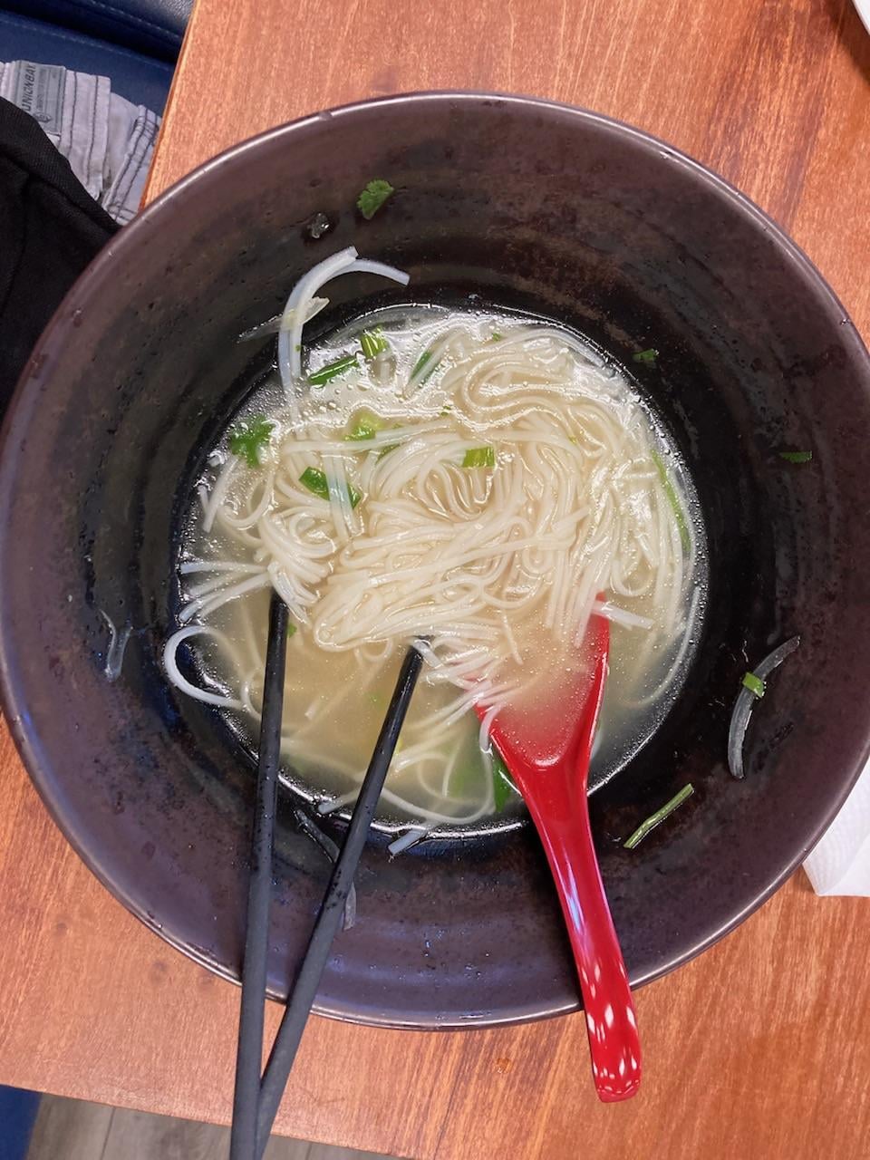 how many calories in this giant ass chicken pho? Dining and Cooking