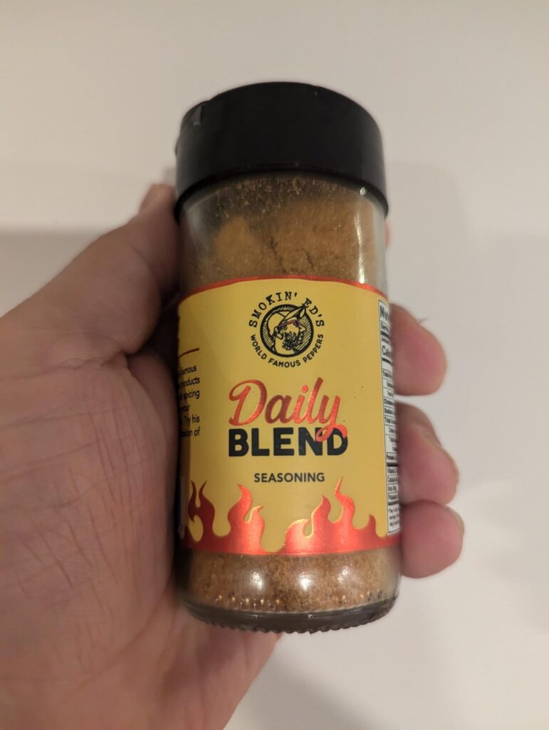 Great spice blend I picked up, Smokin Ed's Daily blend