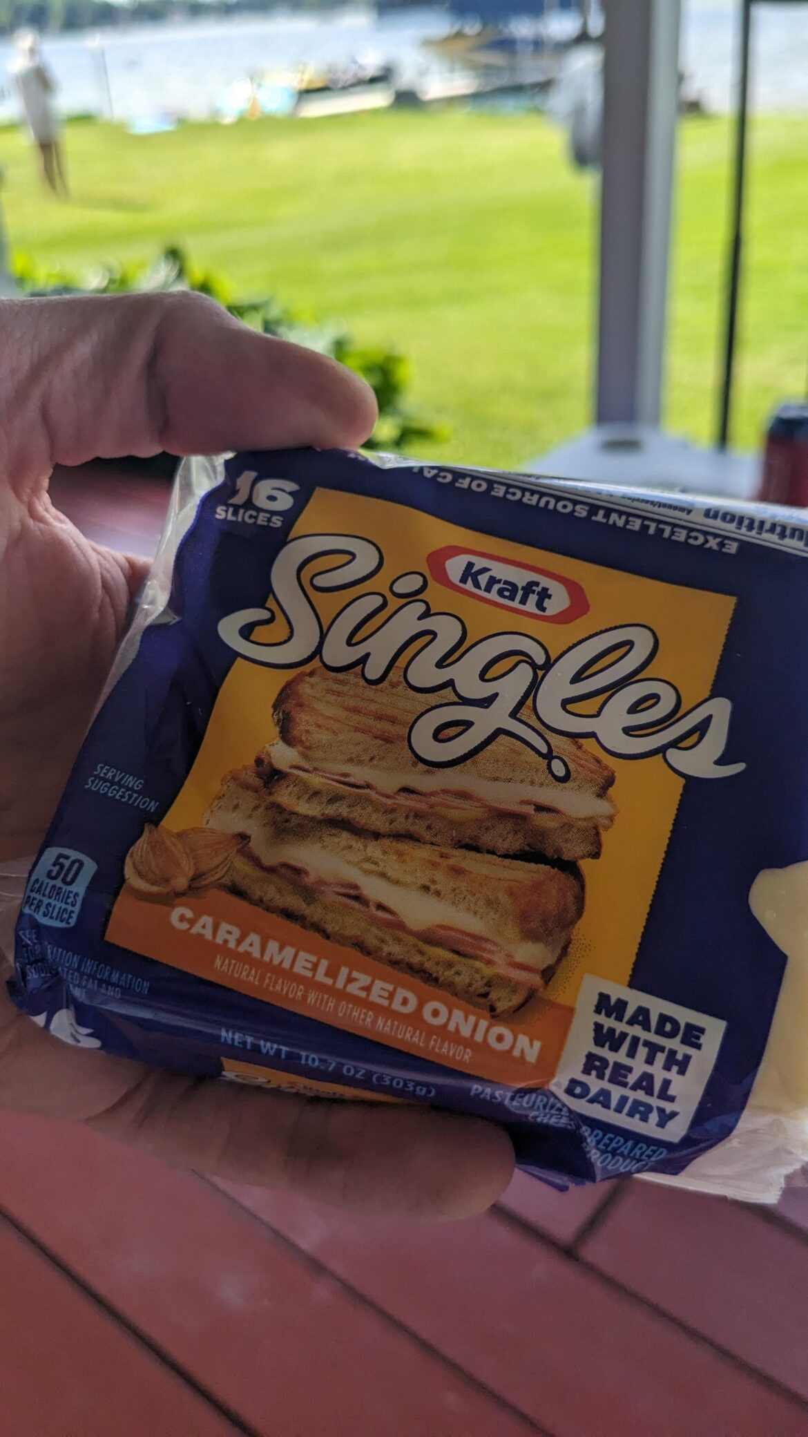 It's delicious!  Oniony.  "Cheesy".  Perfect for grill cheese.