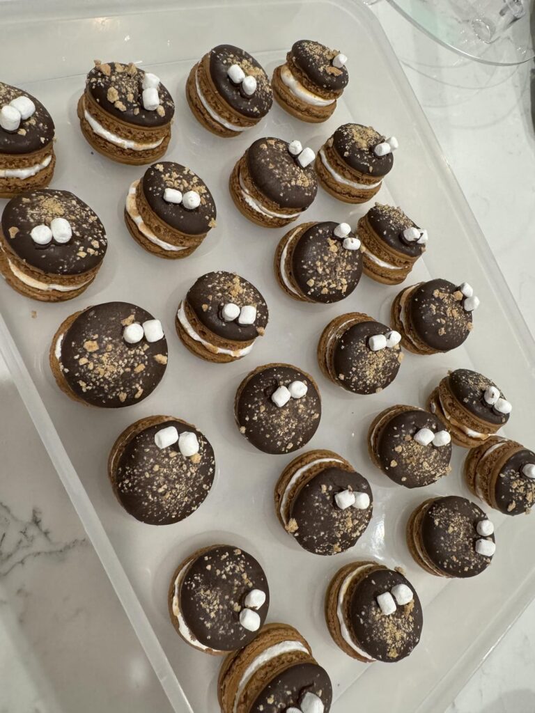 S’mores macarons!