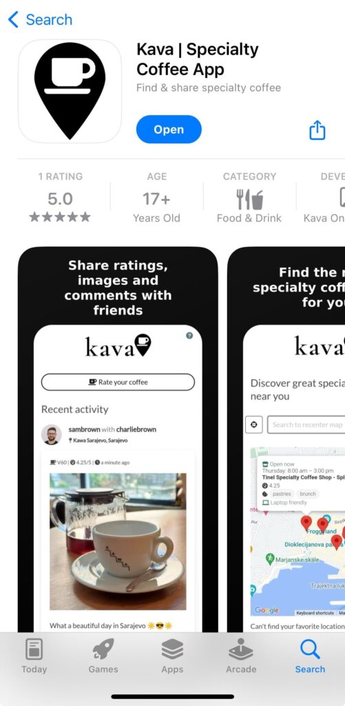 Untapped app for coffee – Kava Untapped app for coffee - Kava