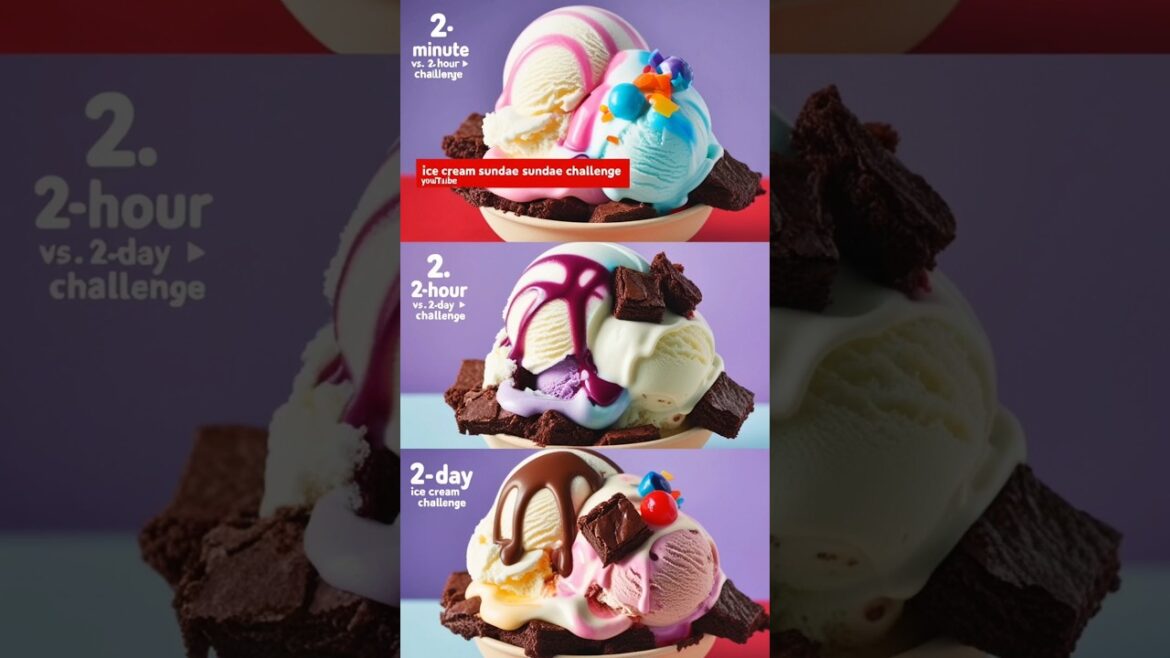 Viral Ice Cream Sundae Recipe: 2-Minute vs. 2-Hour vs. 2-Day