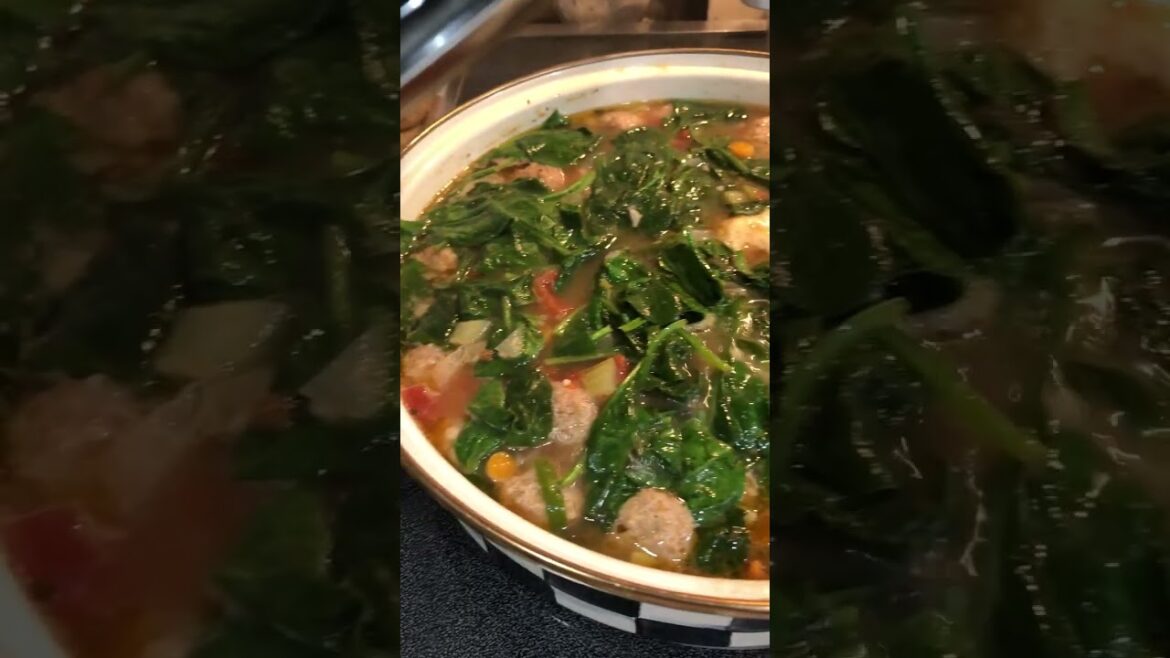 #delicious italian wedding soup #italiancooking #yummy #soup #viral #shorts #tastysoup #souplovers