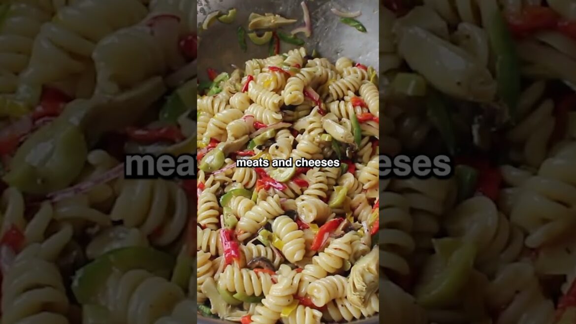 How to Make Chef John’s Antipasto Pasta Salad How to Make Chef John's Antipasto Pasta Salad