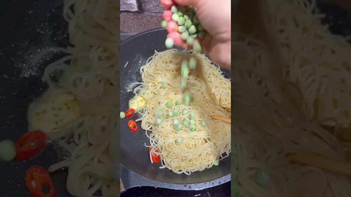 Simple Scampi Pasta for today‘s dinner Simple Scampi Pasta for today‘s dinner