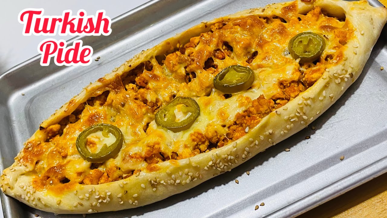Turkish Pide Fatayer Recipe { Middle Eastern Food } Classic Turkish Flat Bread Dining and