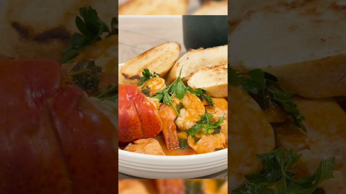 Easy Lobster Cioppino #easyrecipe #seafood #healthycooking