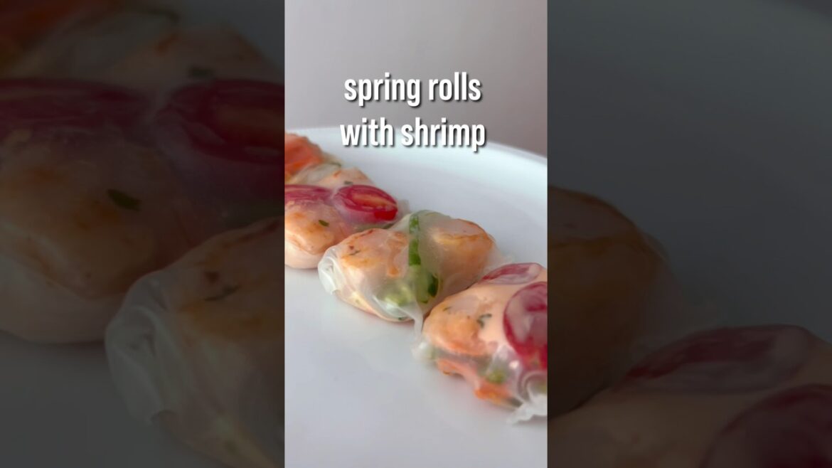 tasty dinner #springrolls #healthyrecipes #quickmeals #tastyfood #greekyogurt tasty dinner #springrolls #healthyrecipes #quickmeals #tastyfood #greekyogurt
