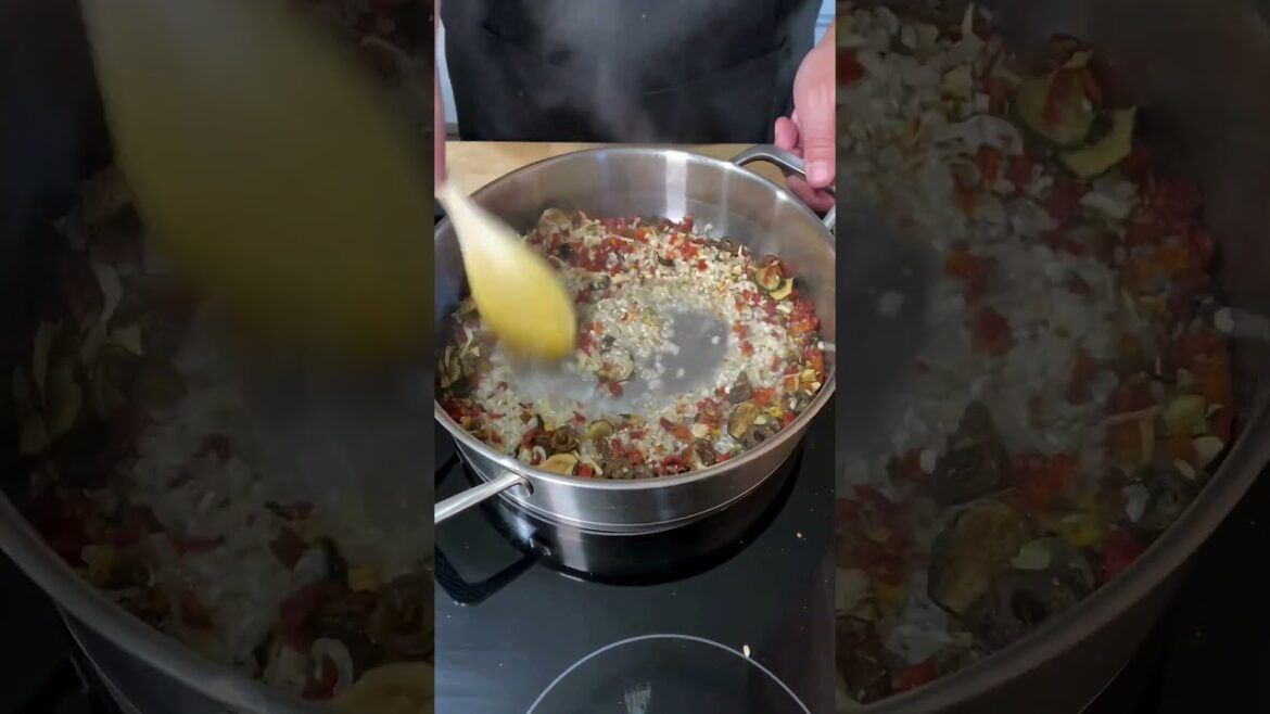 ENSALADA TEMPLADA DE PUERROS CON RISOTTO MEDITERRÁNEO TREVIJANO ENSALADA TEMPLADA DE PUERROS CON RISOTTO MEDITERRÁNEO TREVIJANO