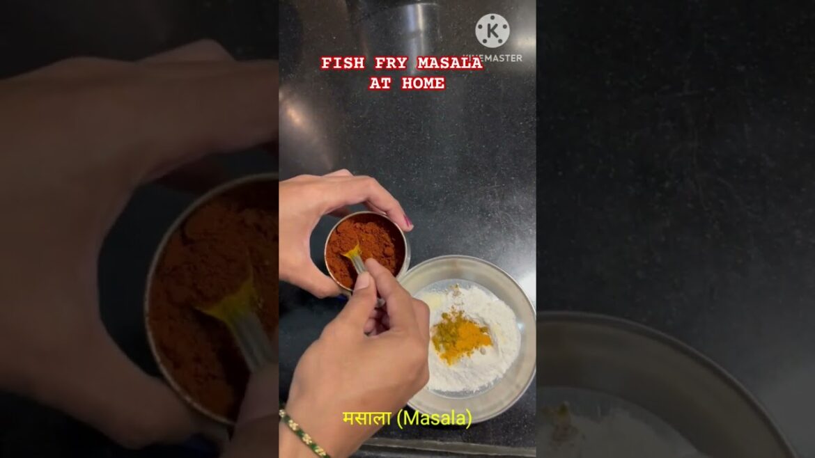 Instant fish fry masala at home | Fish Fry masala premix | फिश फ्राय मसाला पावडर | #aagrikoli #food Instant fish fry masala at home | Fish Fry masala premix | फिश फ्राय मसाला पावडर | #aagrikoli #food