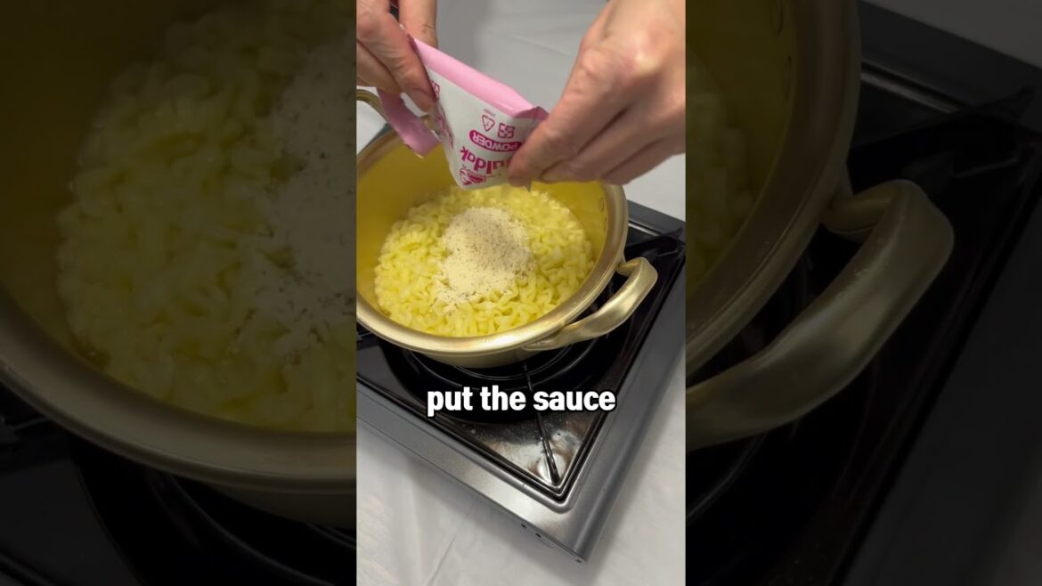 "How to Make Carbonara Buldak Bokkeummyeon | Spicy & Creamy Ramen"