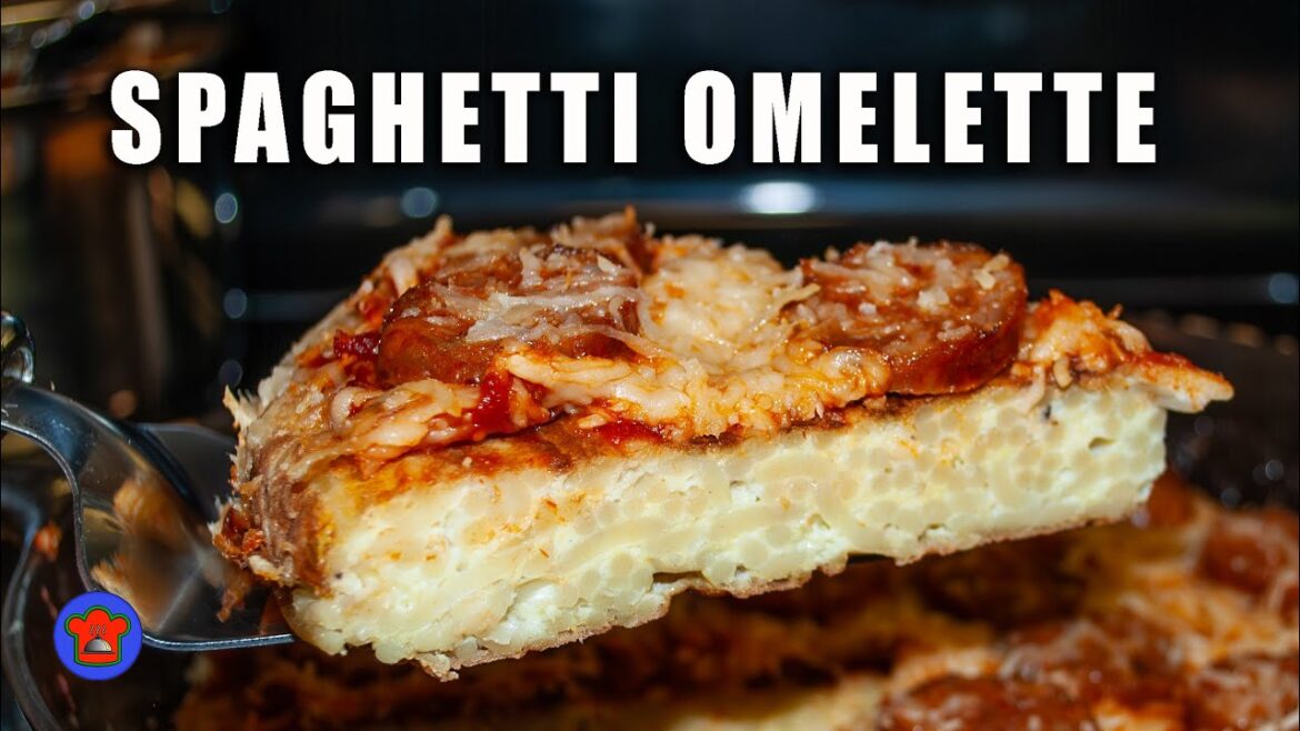 Spaghetti Omelette (Frittata di Spaghetti)
