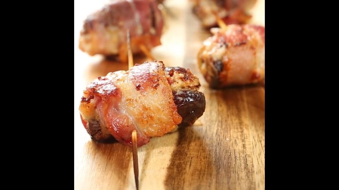 Bacon Wrapped Dates