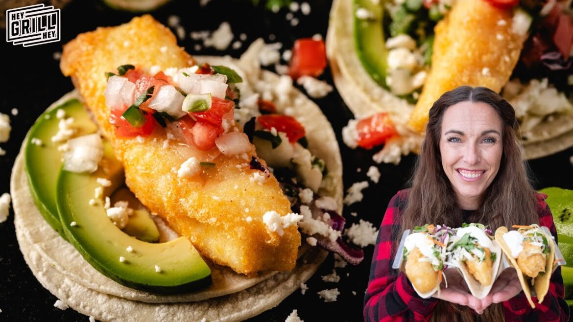 Fresh, Easy, Homemade Crispy Fish Tacos! Fresh, Easy, Homemade Crispy Fish Tacos!